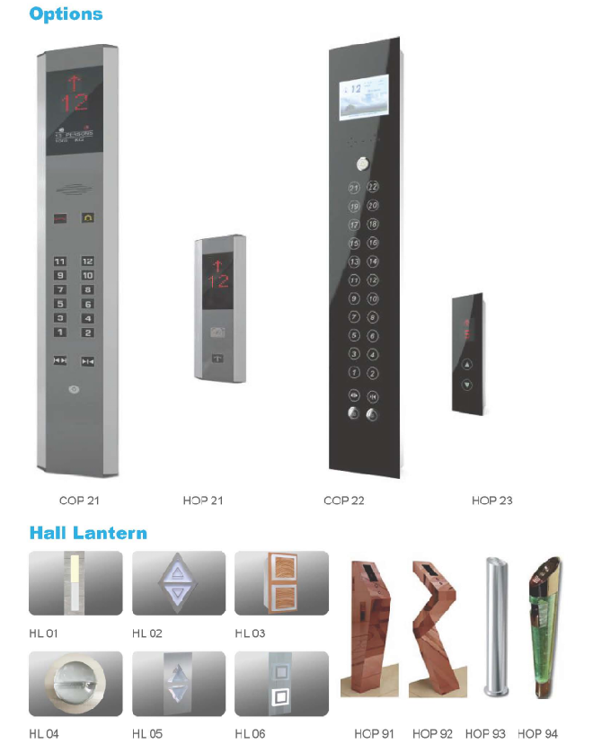 space saving commercial reliable apartment Mrl passenger elevator